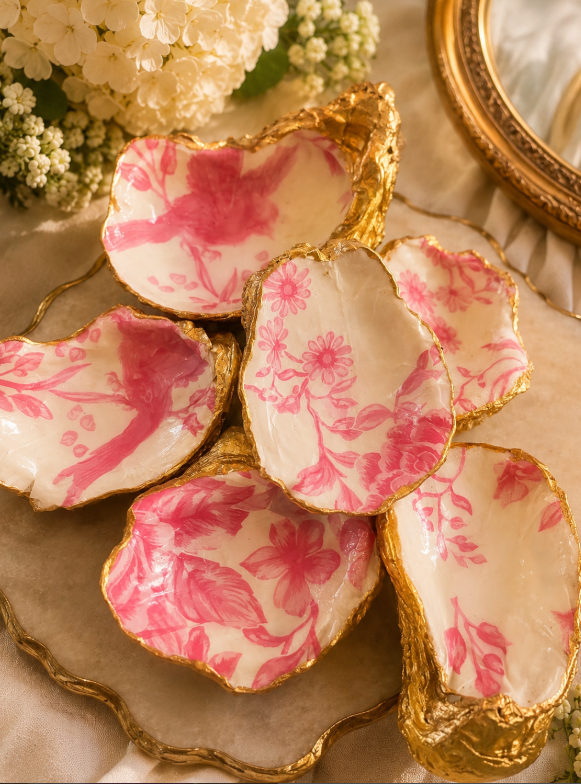 Decoupage Oyster Dish