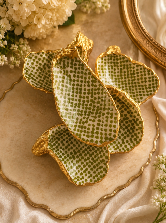 Decoupage Oyster Dish