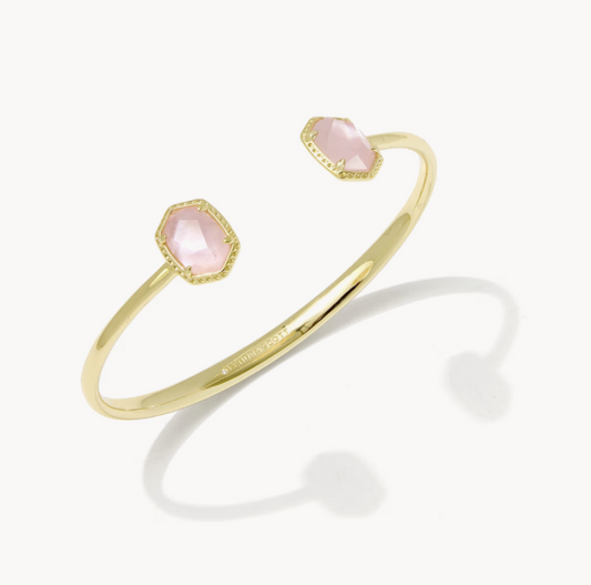 Kenda Scott Daphne Gold Frame Cuff Bracelet