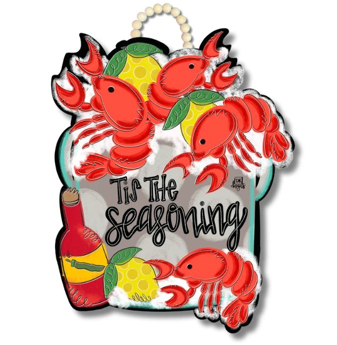 DK Design Tis the Seasoning Door Hanger