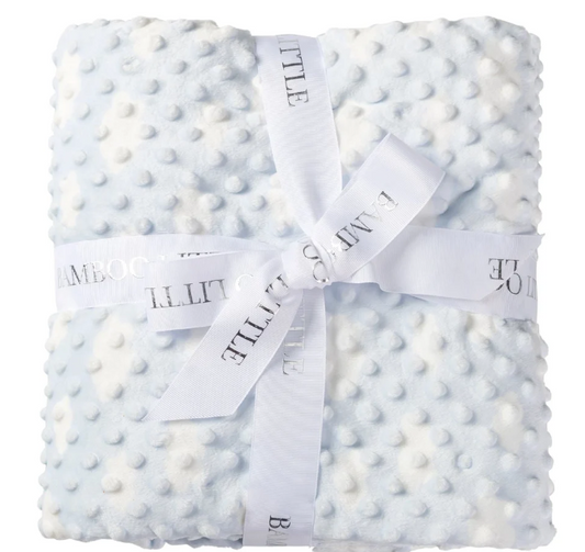 Bamboo Little Blue Cloud Blanket