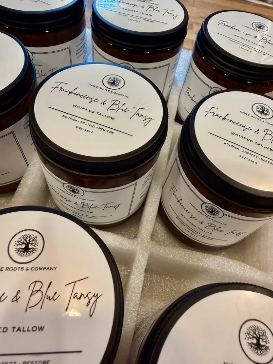 Frankincense & Blue Tansy - Whipped Tallow