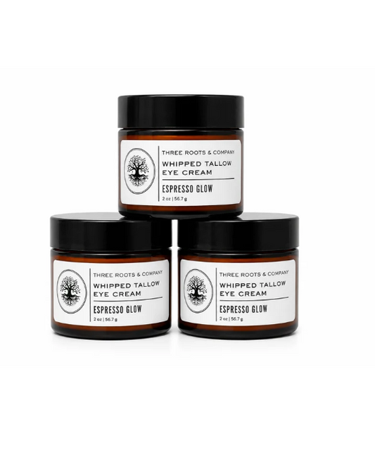 Coffee Infused Whipped Tallow – Eye Cream - ESPRESSO GLOW