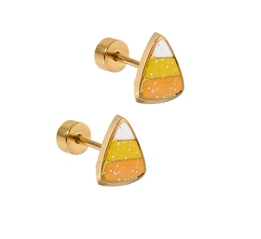 Linny Co Candy Corn Stud