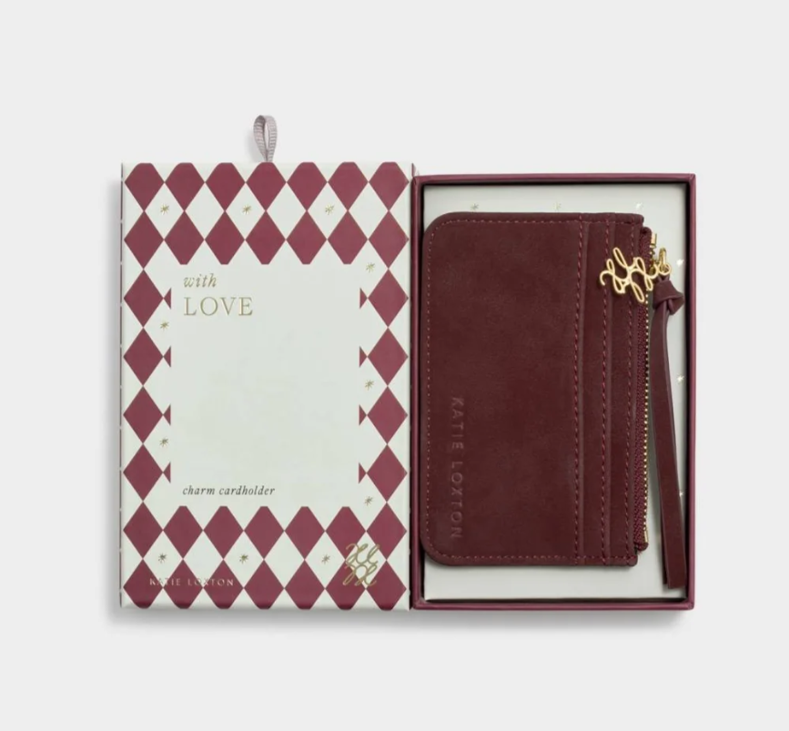 Katie Loxton Cherry Cardholder Gift Set