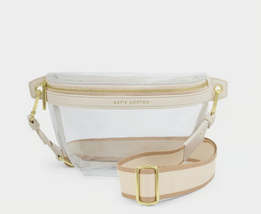 Katie Loxton Stadium Belt Bag- Off White