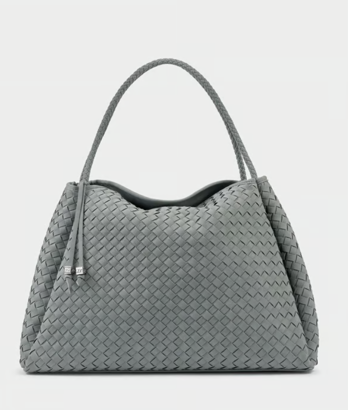 Katie Loxton Nova Large Shoulder Bag- Fossil Grey