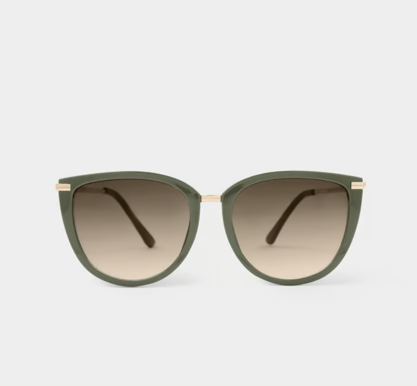 Katie Loxton Sardinia Sunglasses- Olive