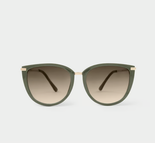 Katie Loxton Sardinia Sunglasses- Olive