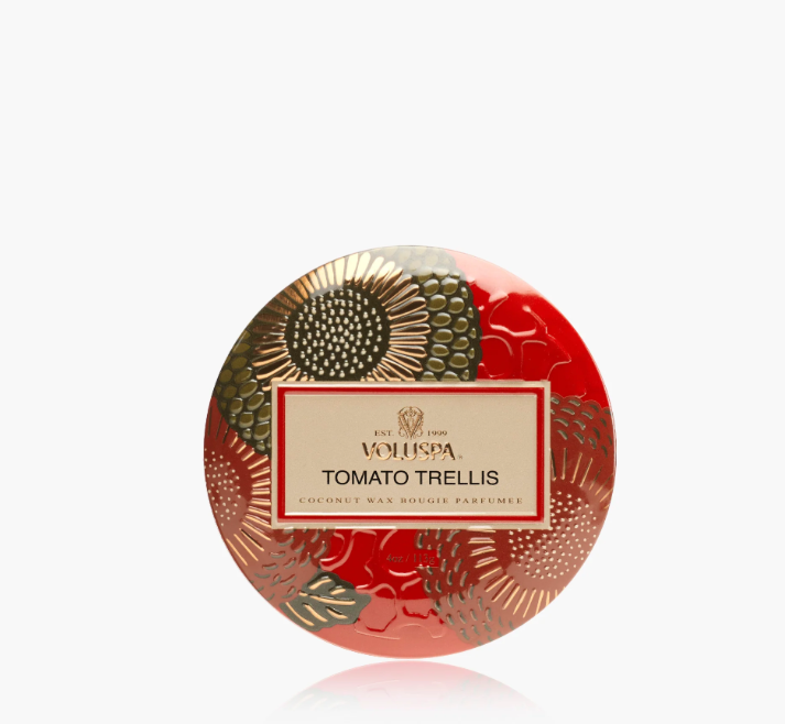 Voluspa Tomato Trellis Mini Tin