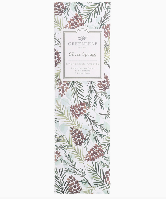 Greenleaf Silver Spruce Slim Sachet