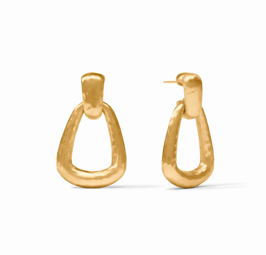 Julie Vos Sahara Doorknocker Earring