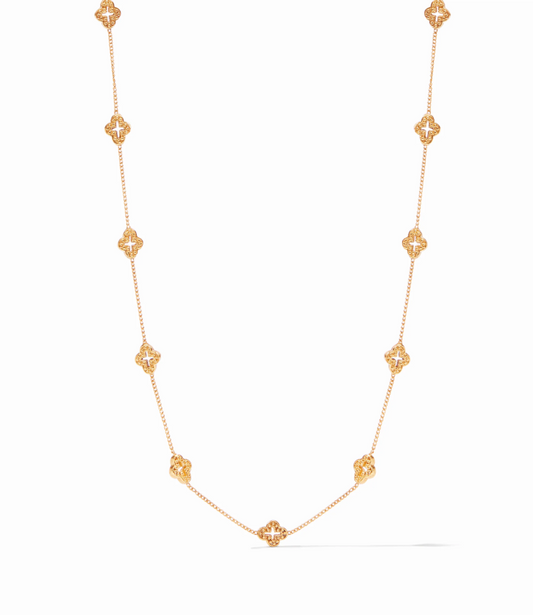 Julie Vos Florentine Delicate Station Necklace