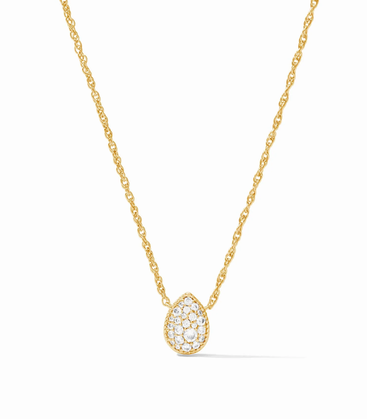 Julie Vos Pave Delicate Necklace
