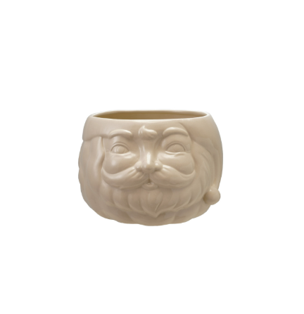 Santa Head Planter