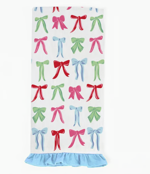 A Bowtiful Christmas Tea Towel