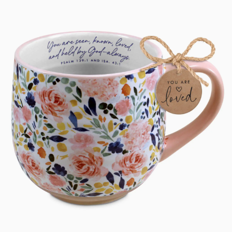 Mug Blooming Joy You Are Seen 18oz