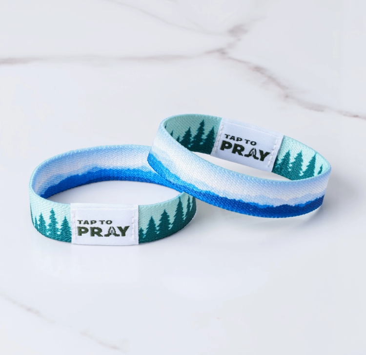 Versible Tap to Pray Mountains and Forests