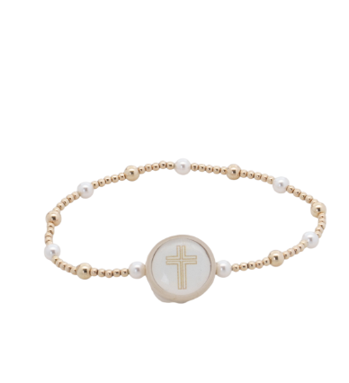 Versible Tap to Pray Beaded Bracelet- Treasured