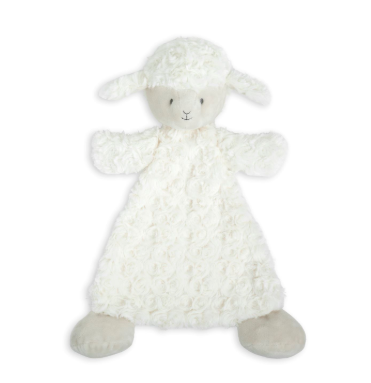 Dolly Lamb Rattle Blankie