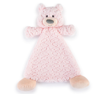 Bella Bear Rattle Blankie