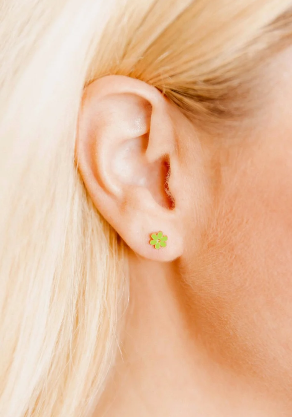 Linny Co. Alli Neon Flower Stud