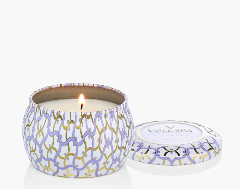 Mountain Lavender & Chamomile Mini Tin Candle