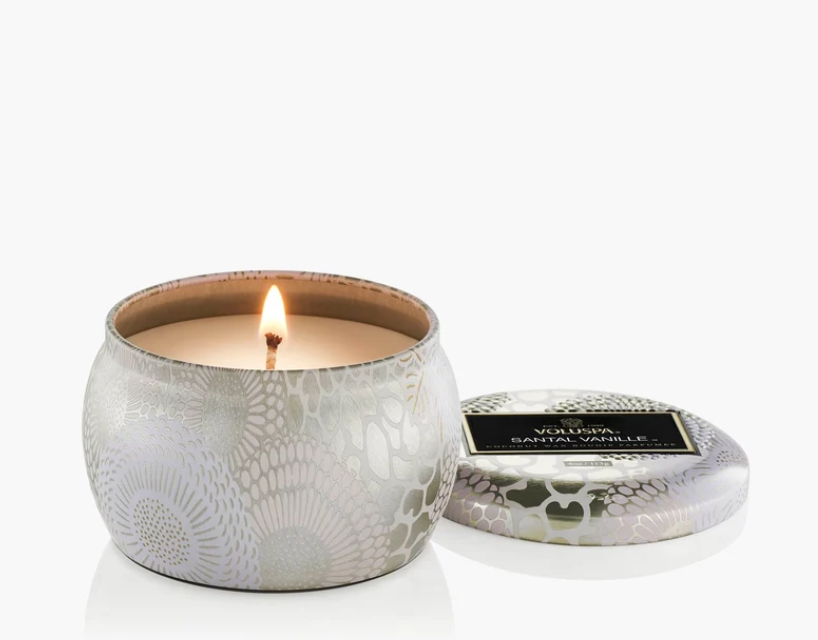 Santal Vanille Mini Tin Candle
