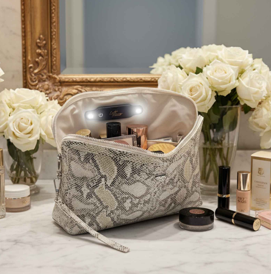 PurseN Litt Getaway Snake Skin Bag