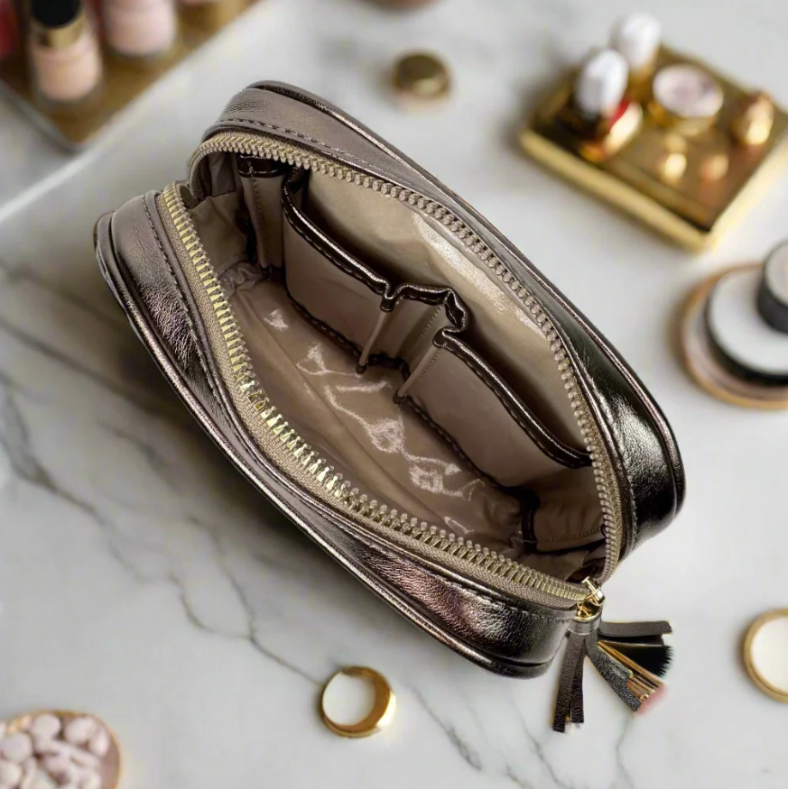 PurseN Makeup Case- Bronze