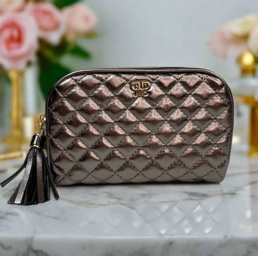 PurseN Makeup Case- Bronze