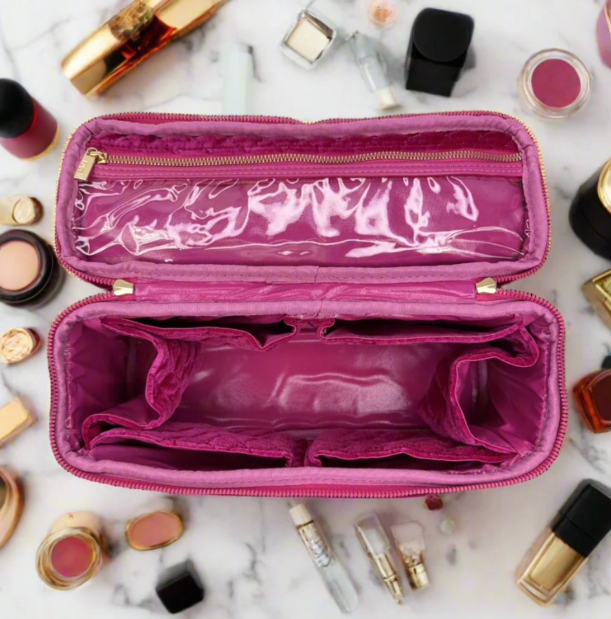 PurseN Stylist Bag Pink Velvet
