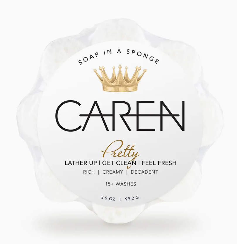 Caren Flower Soap Sponge