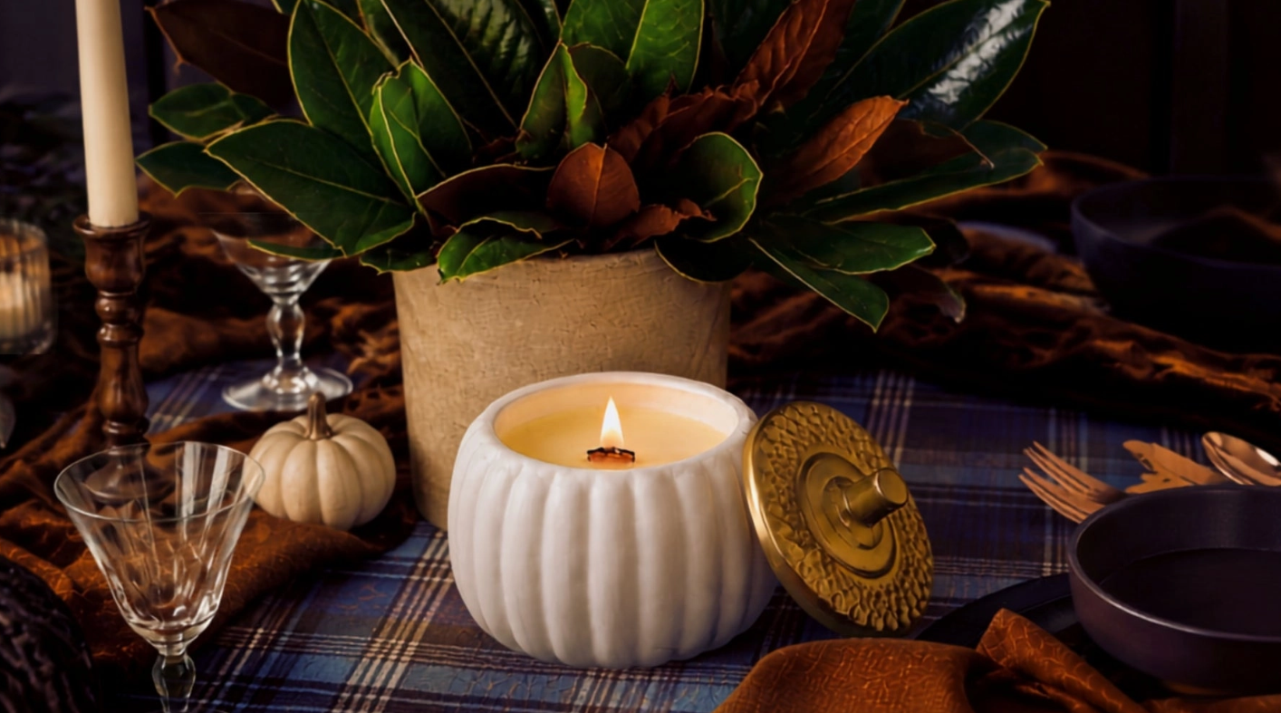 Rayne Pumpkin+Patchouli Pumpkin Candle