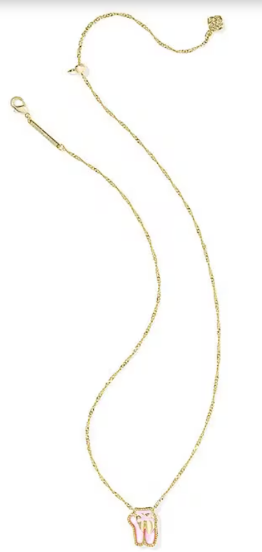 Kendra Scott Ballet Necklace-Pink