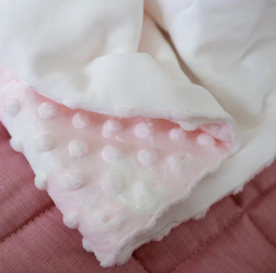 Bamboo Little Pink Cloud Blanket