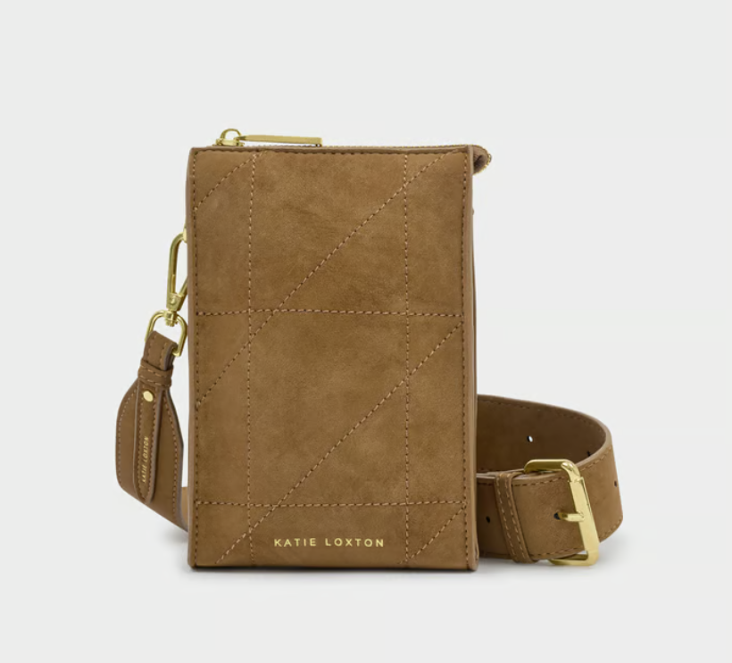 Katie Loxton Avery Slim Crossbody Caramel