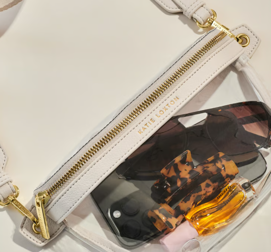 Katie Loxton Stadium Belt Bag- Off White