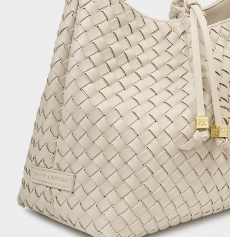 Katie Loxton Nova Small Shoulder Tote- Oyster