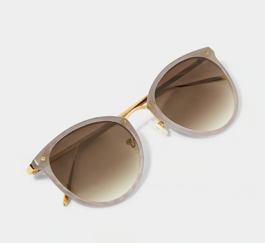 Katie Loxton Santorini Sunglasses- Taupe Gradient
