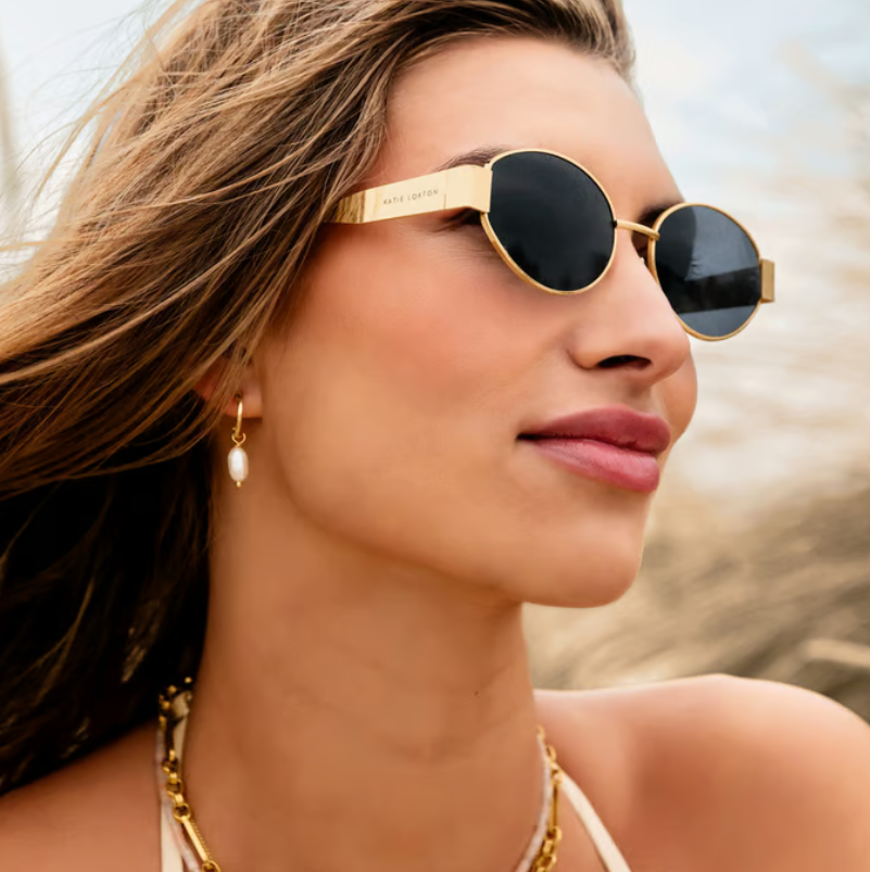 Katie Loxton Siena Sunglasses Matte Gold