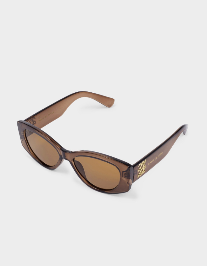 Katie Loxton Rimini Sunglasses- Transparent Chocolate