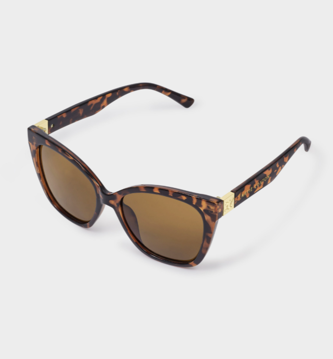 Katie Loxton Mykonos Sunglasses- Dark Tortoise