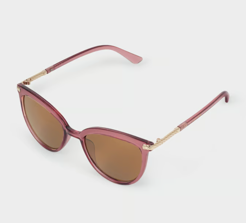 Katie Loxton Ravello Sunglasses- Cherry Transparent