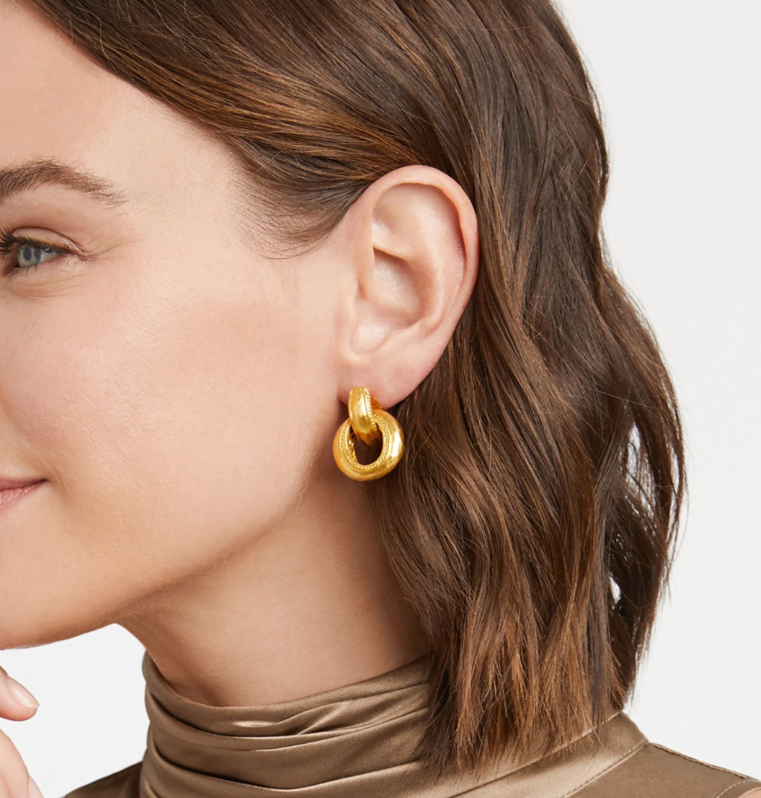 Julie Vos Cannes Doorknocker Earring