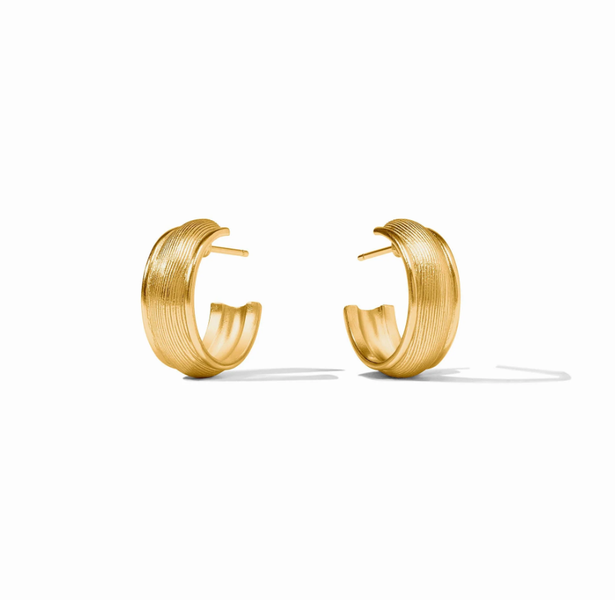 Julie Vos Cobblestone Hoop Earring
