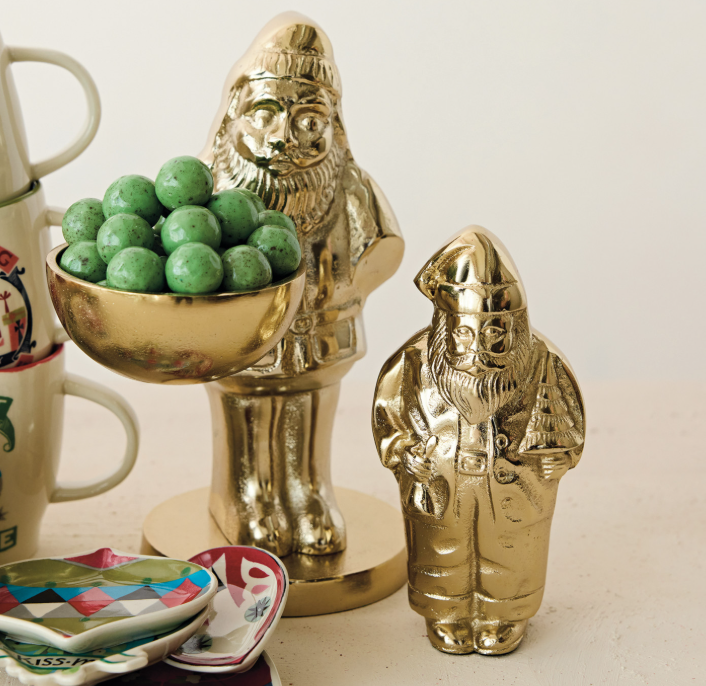 Santa Candy Bowl