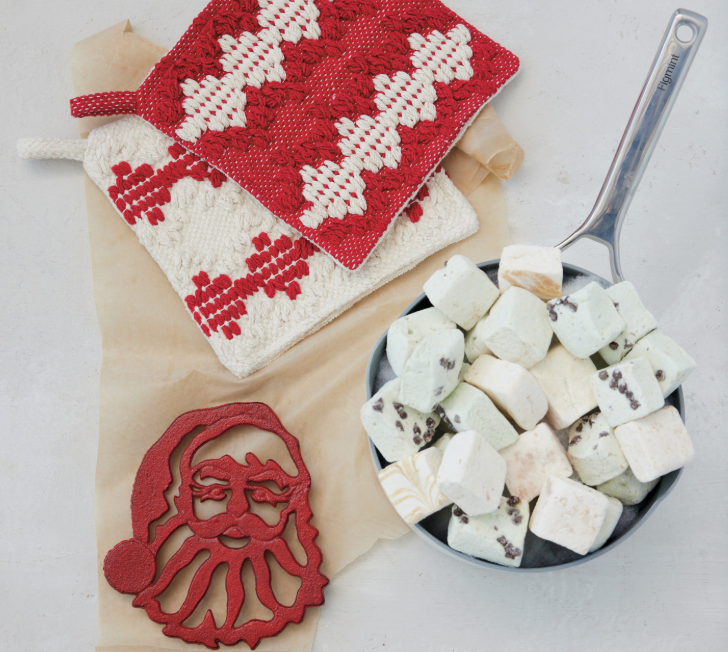Cast Iron Santa Trivet