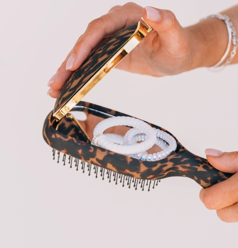 Teleties Tortoise Detangling Brush