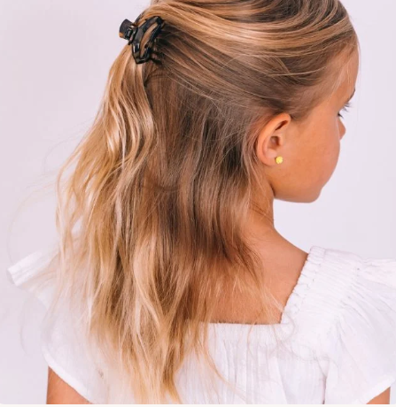 Teleties Open Tortoise Hair Clip